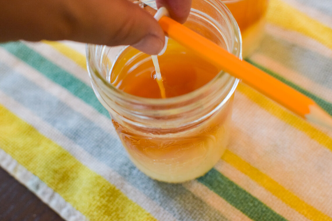 Easy Beeswax Candles Handmade A Quaint Life