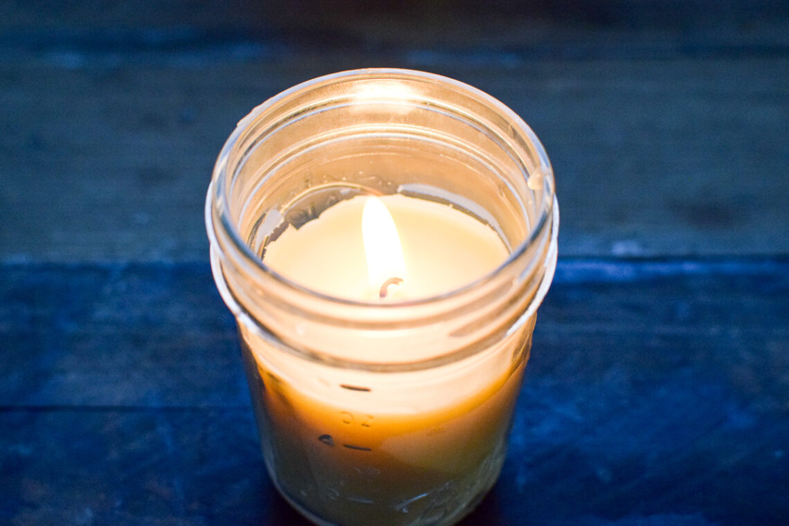 Easy Beeswax Candles Handmade A Quaint Life