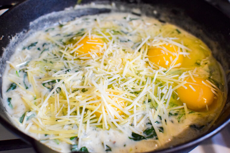 Eggs Florentine Skillet A Quaint Life