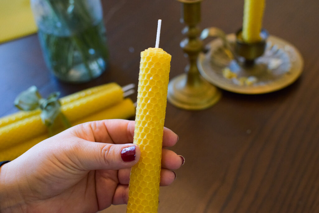 Easiest Beeswax Taper Candles A Quaint Life