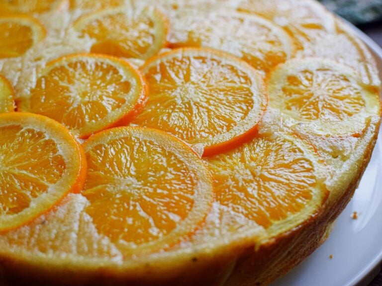 French orange yogurt cake