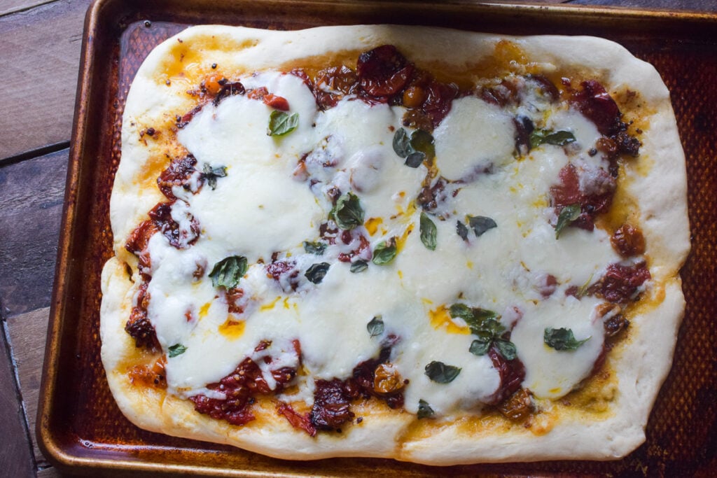Easy SunDried Tomato Pizza A Quaint Life
