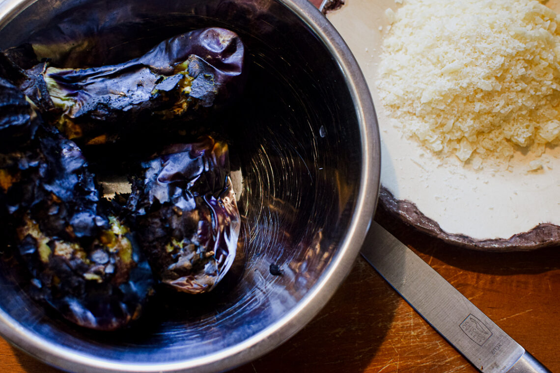 Fire Roasted Eggplant Purée A Quaint Life