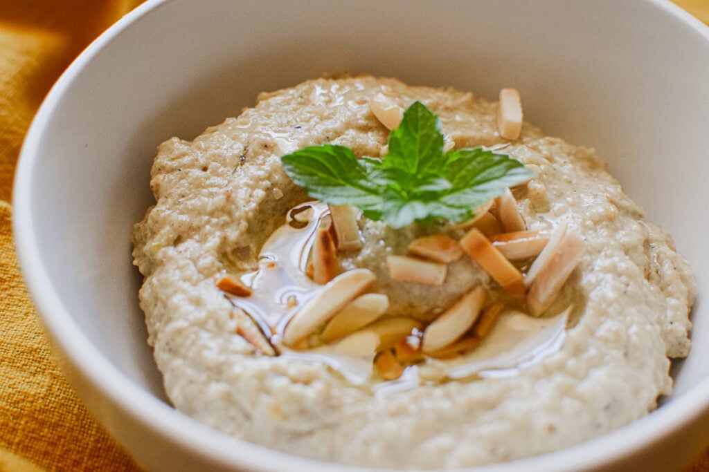 Fire Roasted Eggplant Purée A Quaint Life