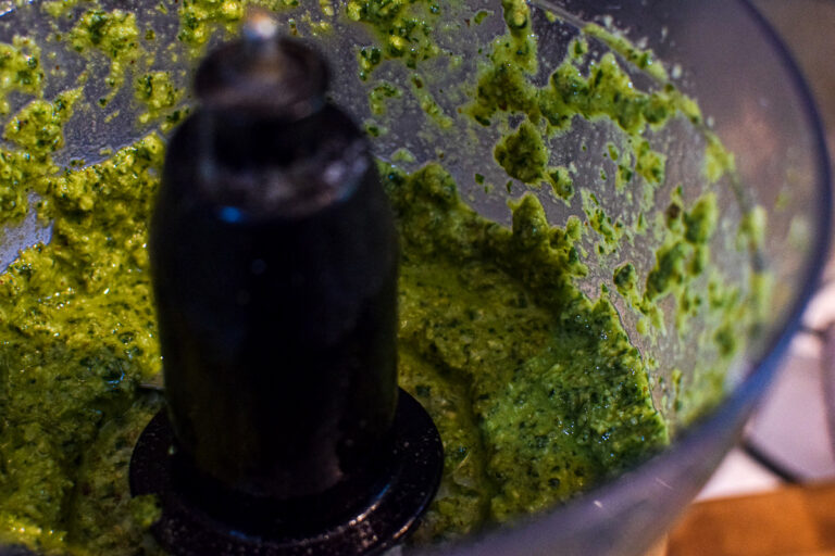 Homemade Pesto with Walnuts Recipe A Quaint Life