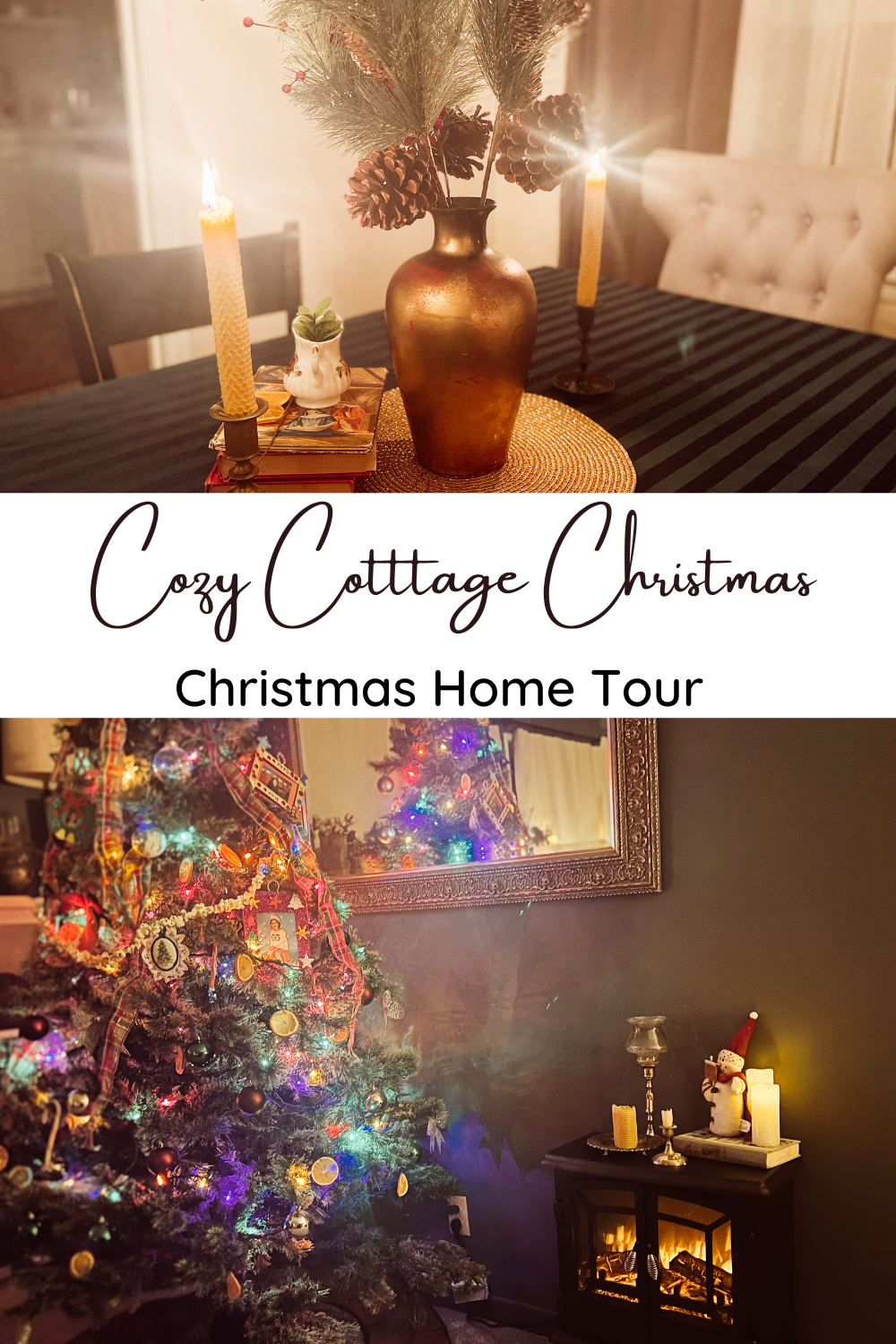 Cozy Holiday Home Tour With Cottage Christmas Decor