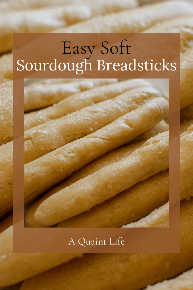Easy Soft Sourdough Breadsticks A Quaint Life